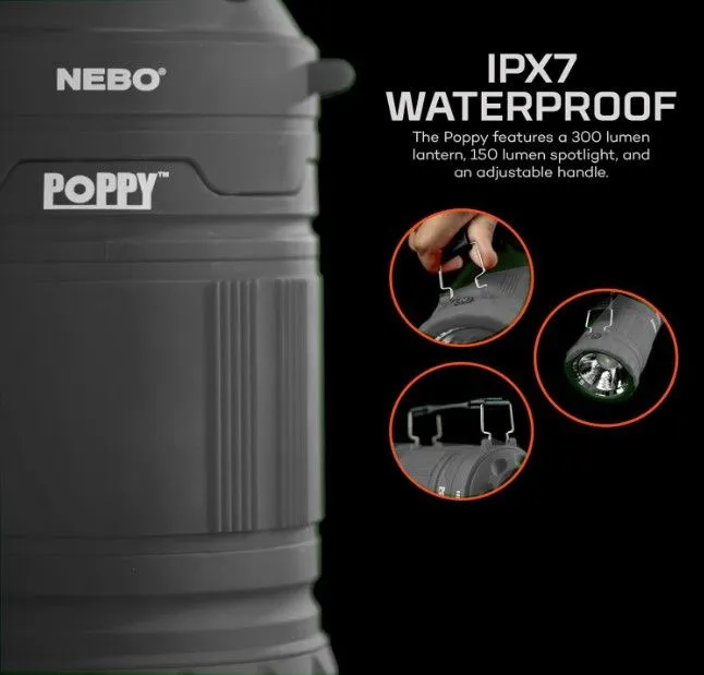 POPPY Lantern & Spot Light - B